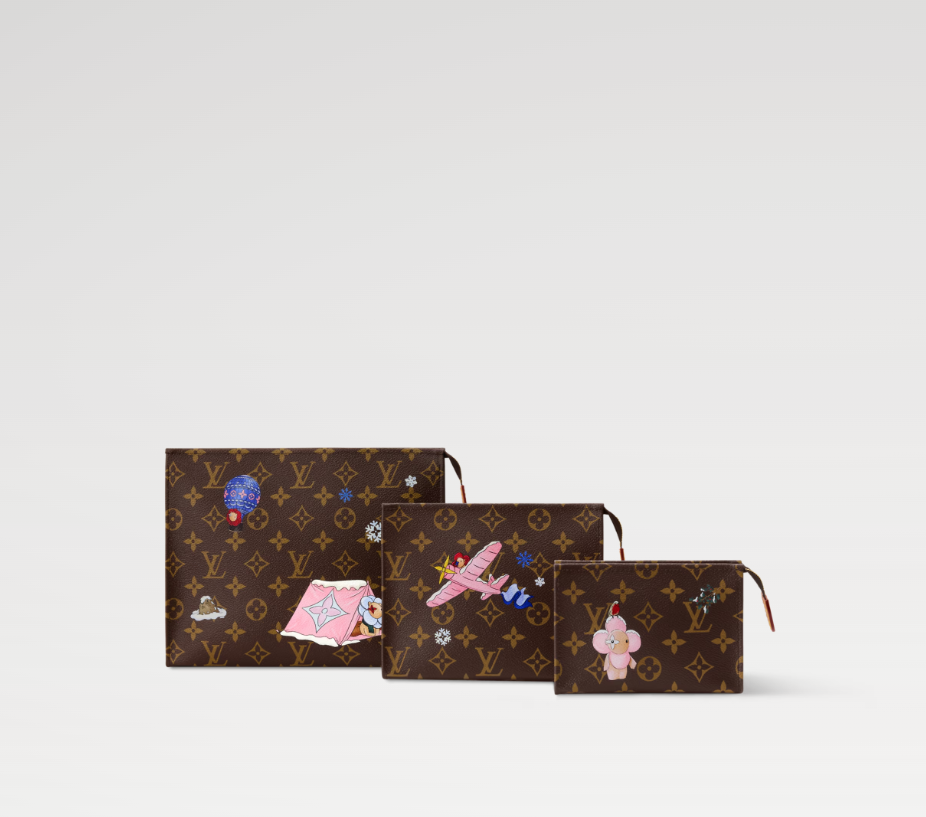 LOUIS VUITTON M15357 Trio Toilet Pouch