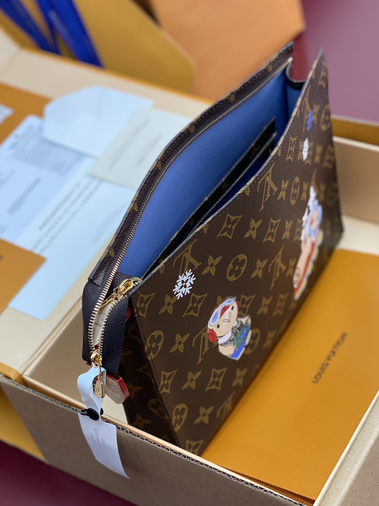 LOUIS VUITTON M15357 Trio Toilet Pouch