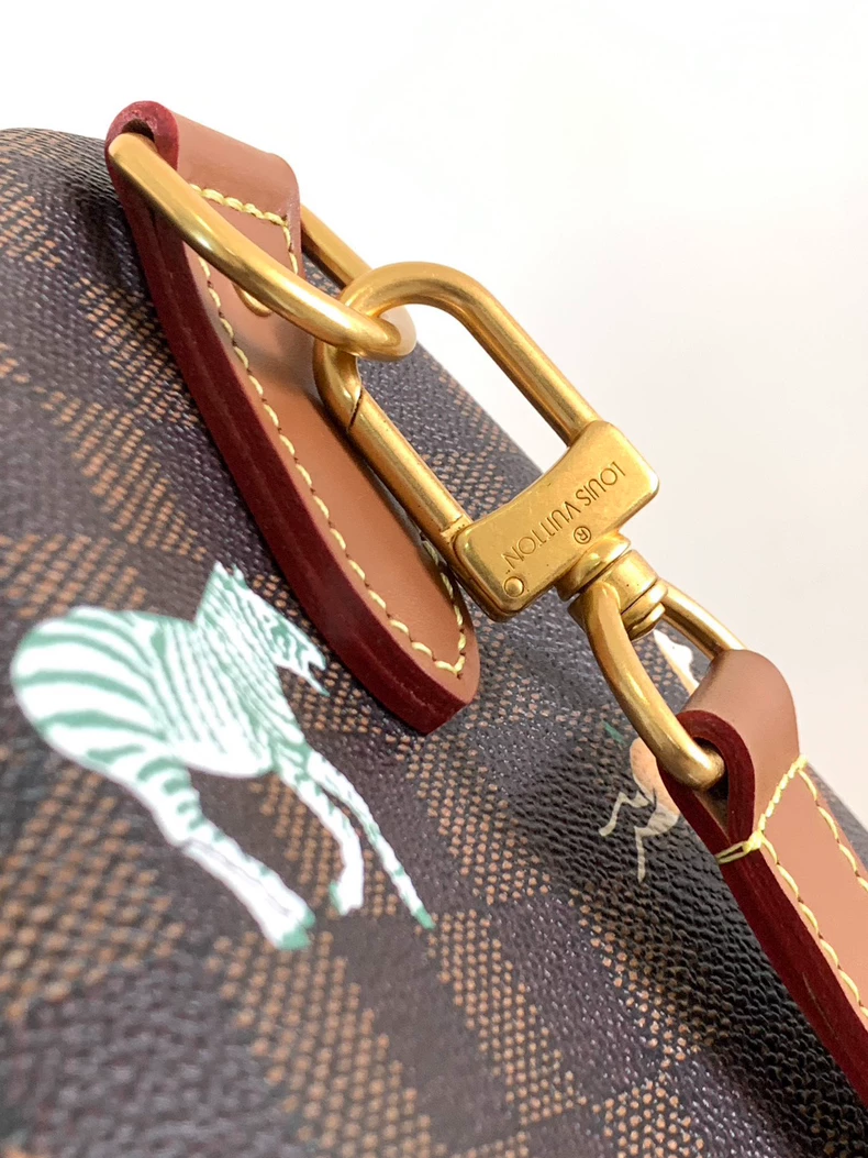 LOUIS VUITTON Keepall 50 Animal Travel Bag