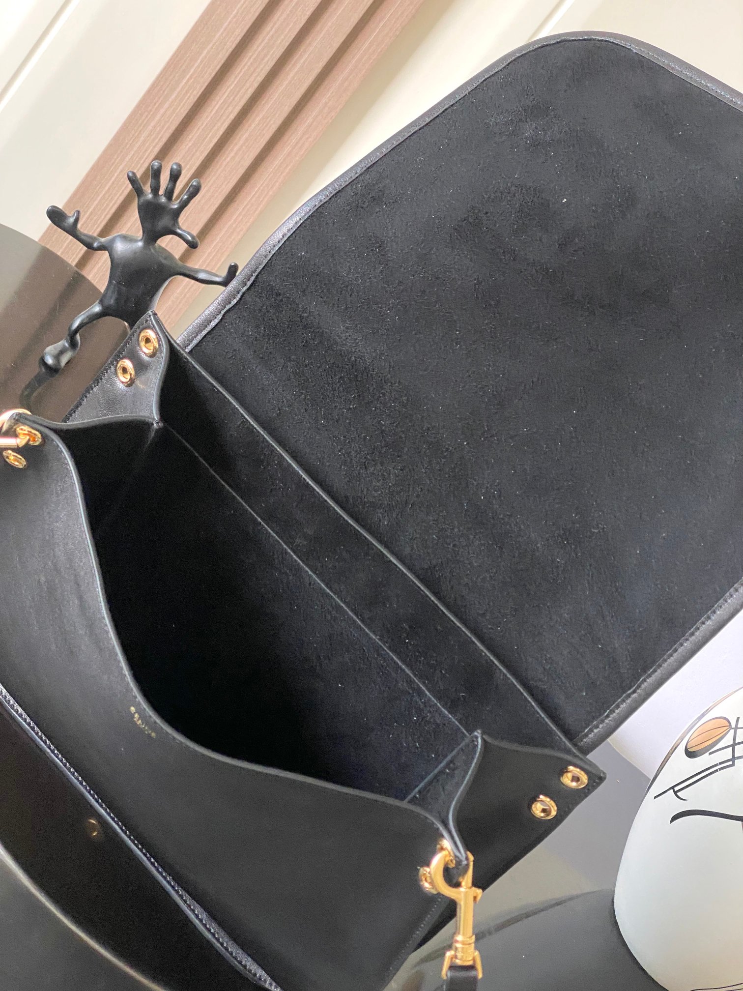 CELINE SOFT TRIOMPHE BESACE