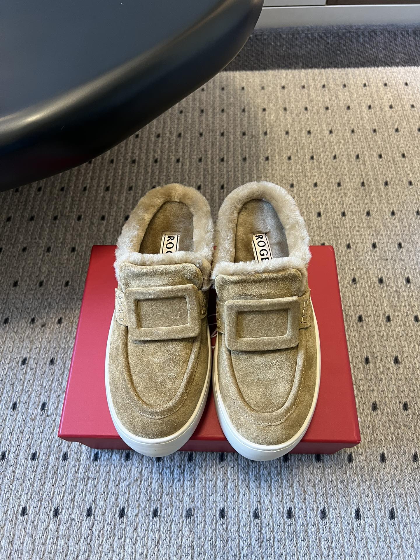 Roger vivier Viv' Up Mules in suede