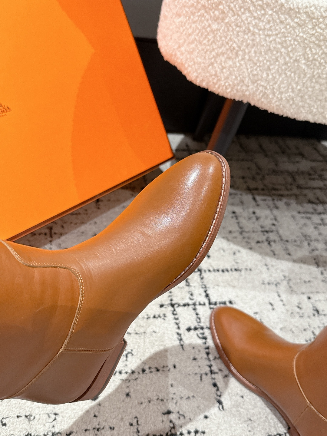 Hermès 25 / Kelly Buckle Knee-High Boots