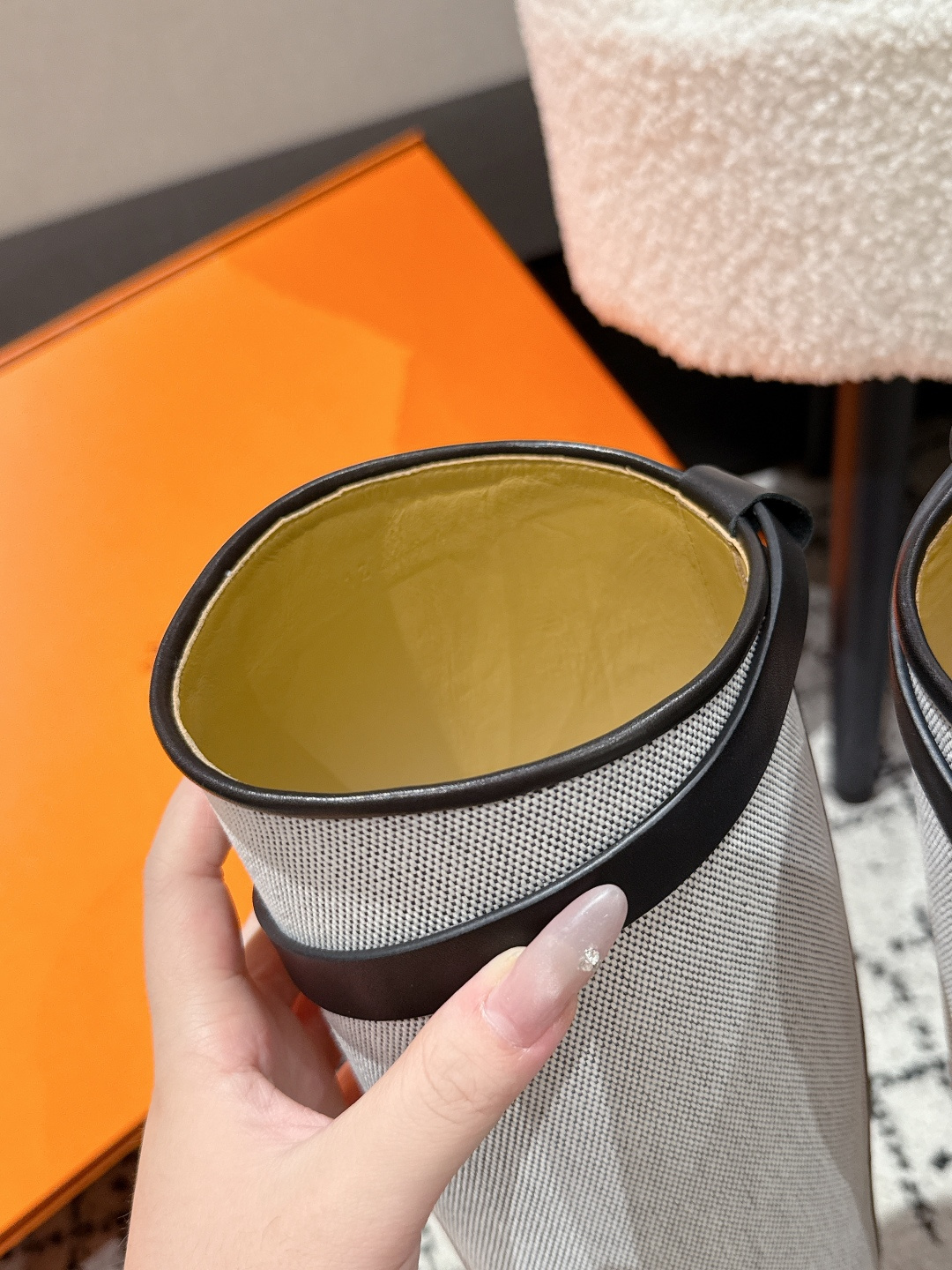 Hermès 25 / Kelly Buckle Knee-High Boots