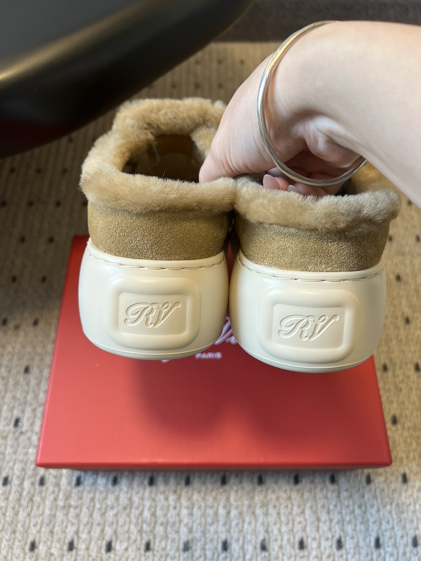 Roger vivier Viv' Up Mules in suede