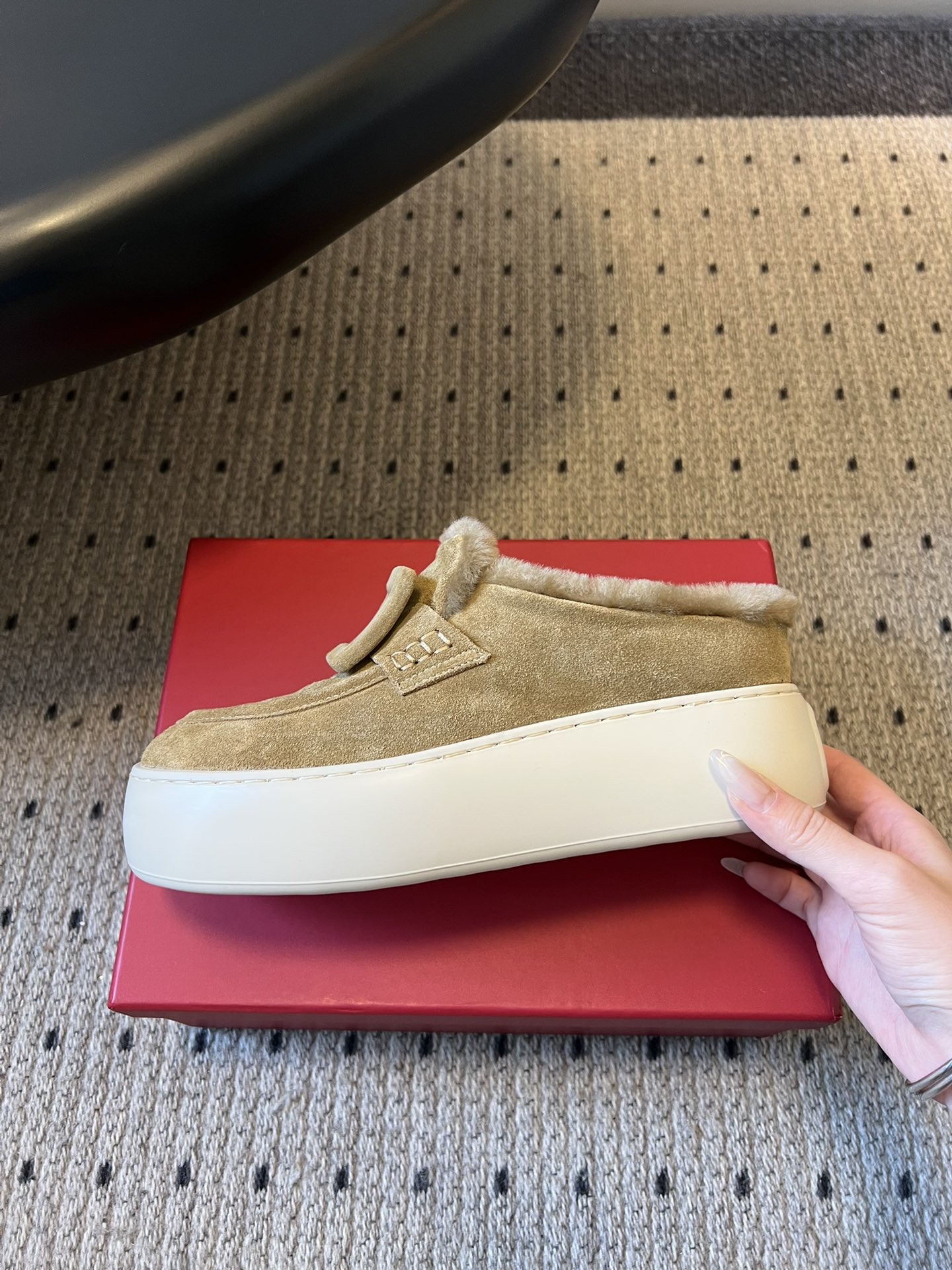 Roger vivier Viv' Up Mules in suede