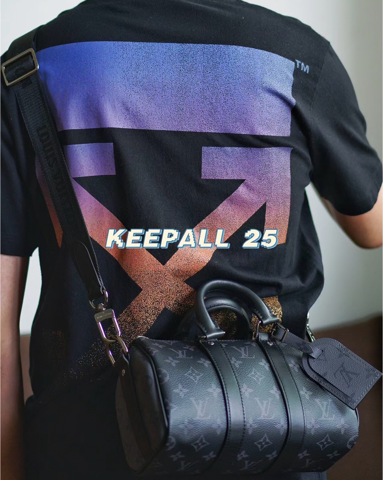 LV M46271 Keepall Bandoulière 25