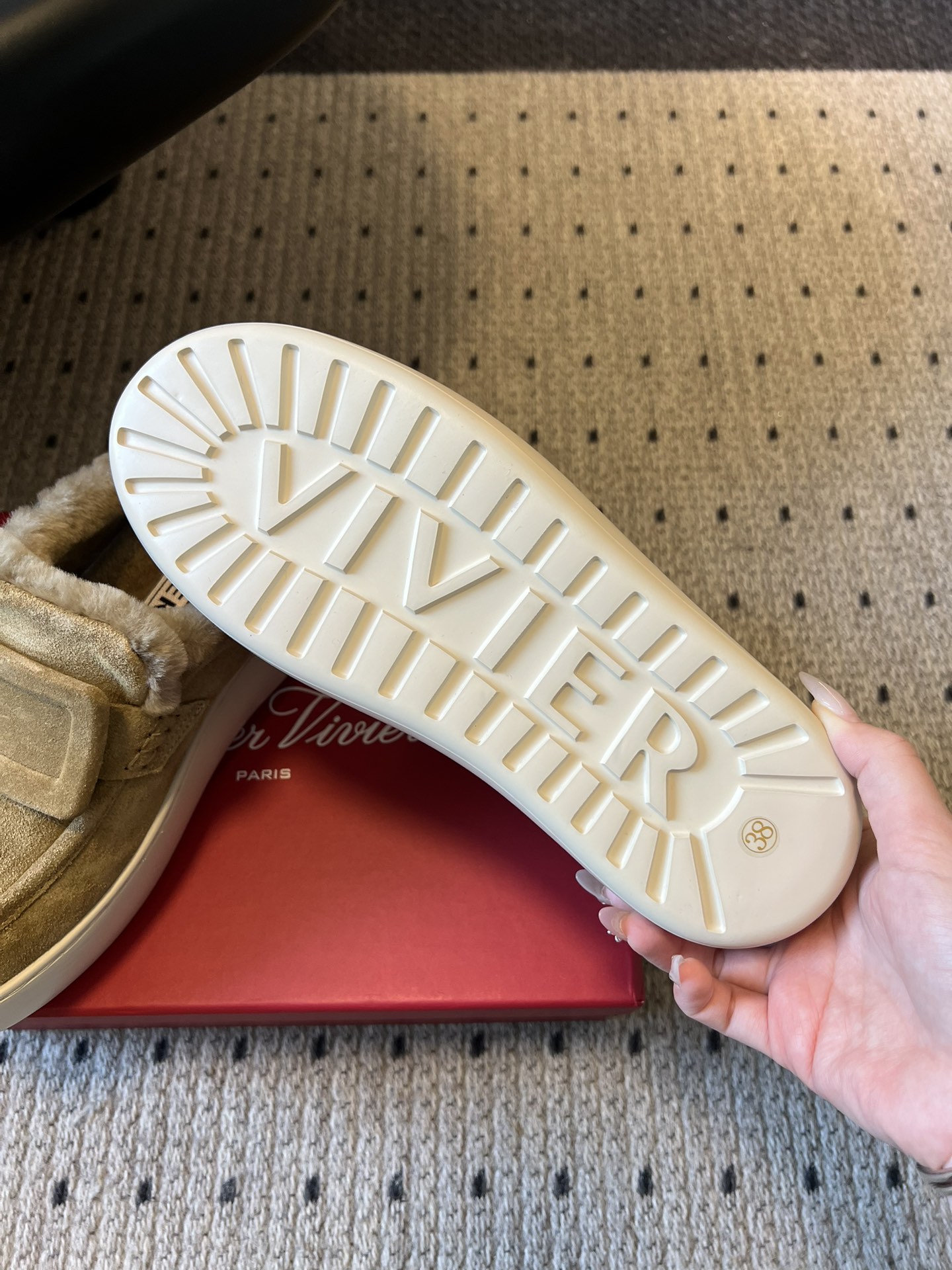 Roger vivier Viv' Up Mules in suede