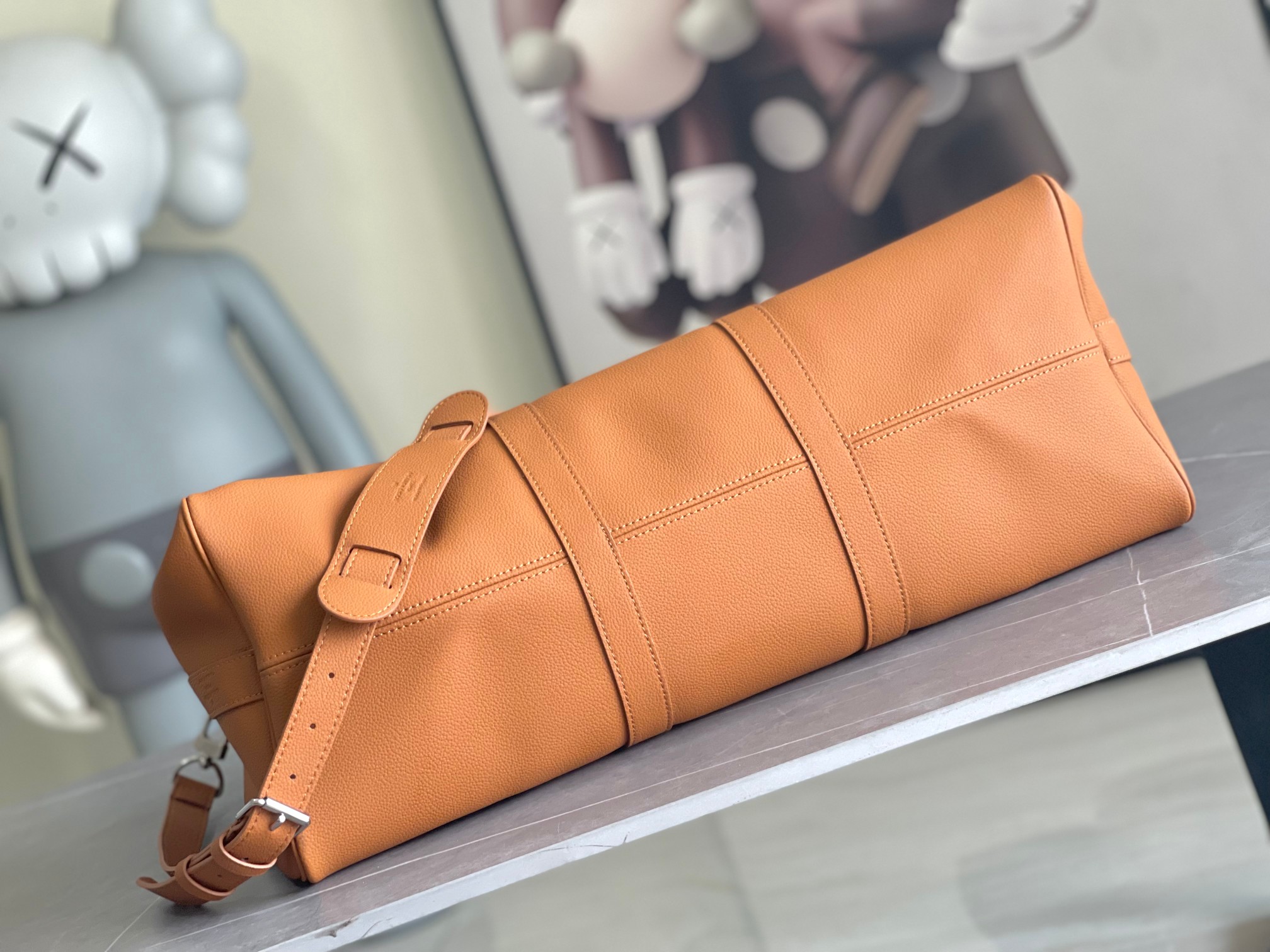 LOUIS VUITTON Keepall Bandoulière 50 Travel Bag