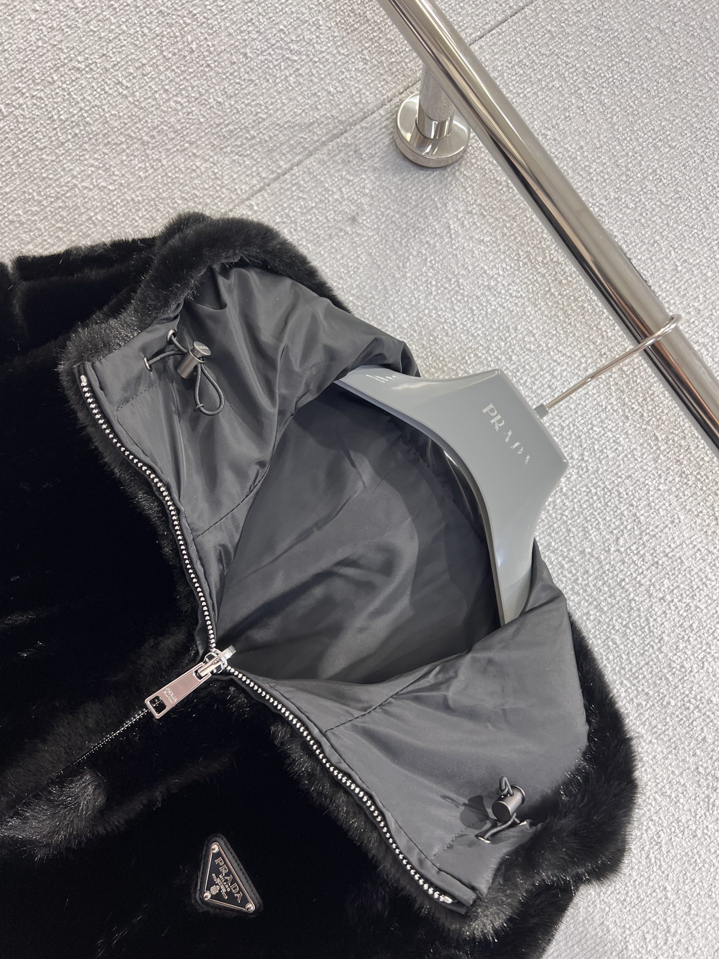 PRADA 25FW Fall/Winter New Arrival Reversible Hooded Jacket