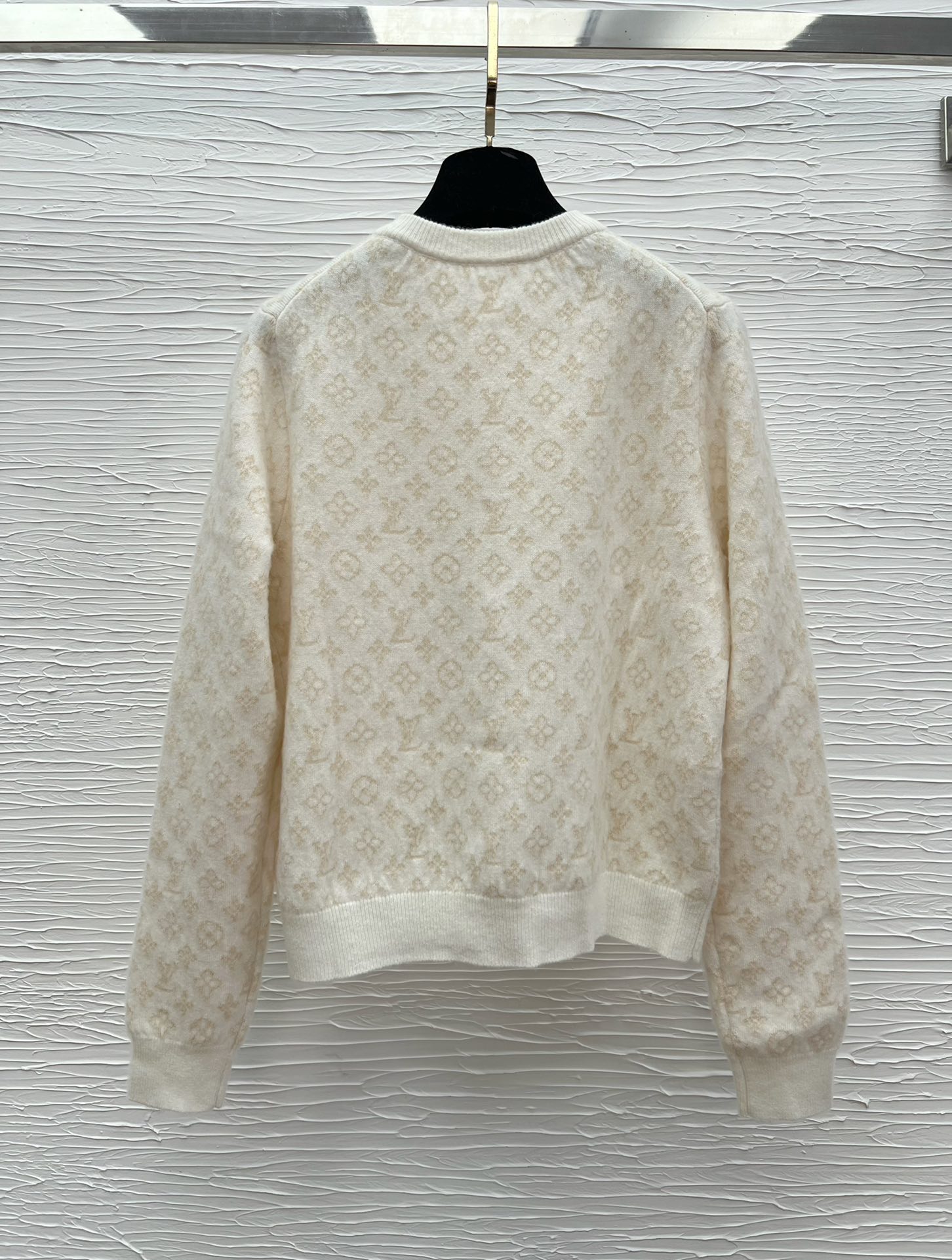 LOUIS VUITTON 1AJFRW New Monogram Brushed Knit Cardigan