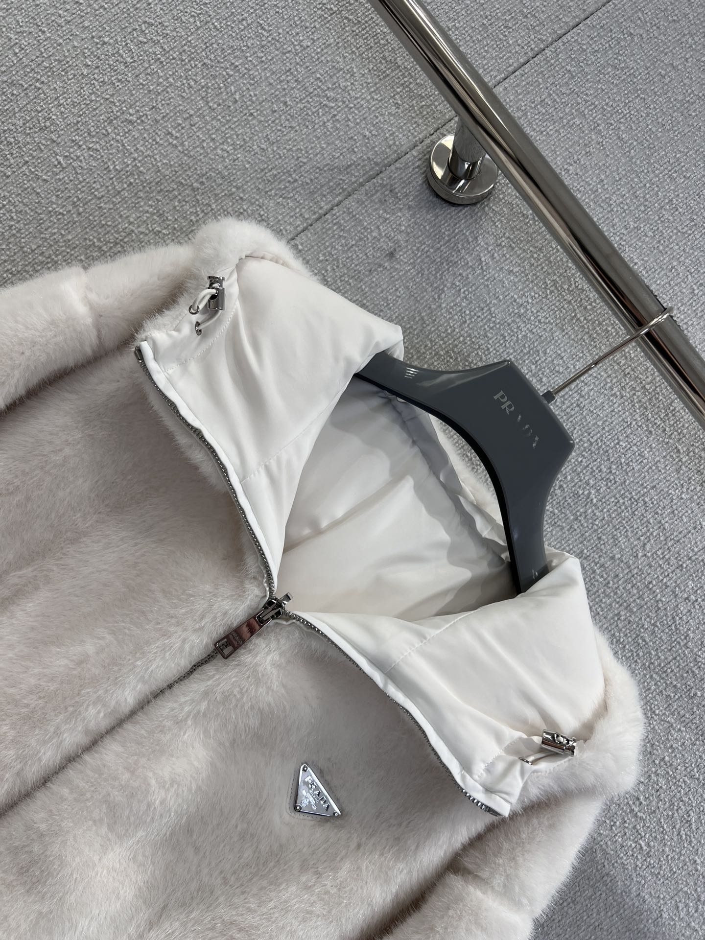 PRADA 25FW Fall/Winter New Arrival Reversible Hooded Jacket