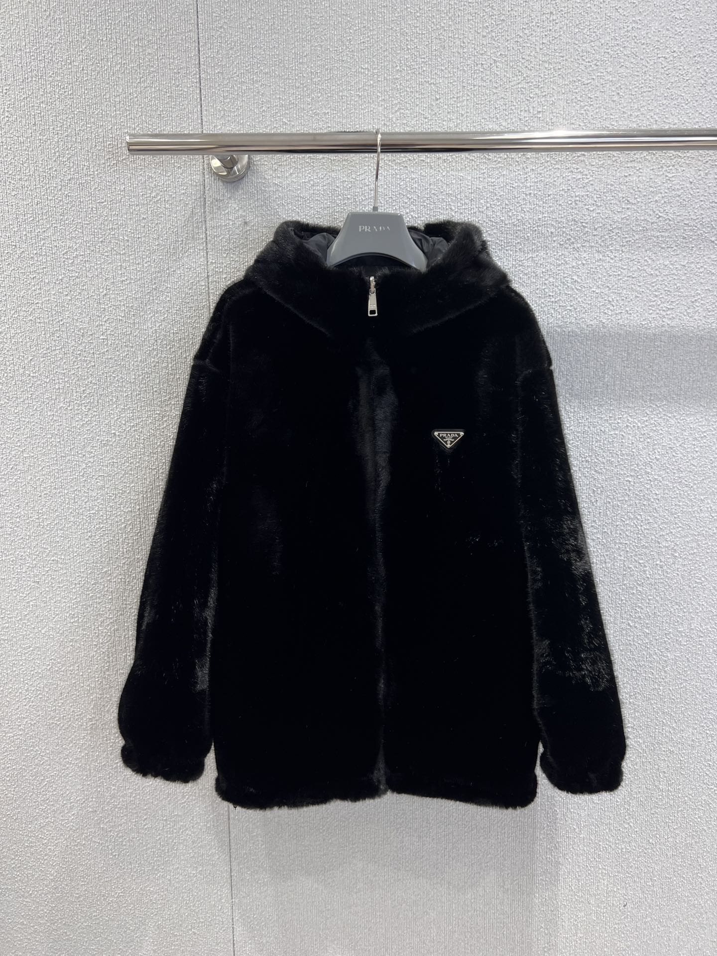 PRADA 25FW Fall/Winter New Arrival Reversible Hooded Jacket