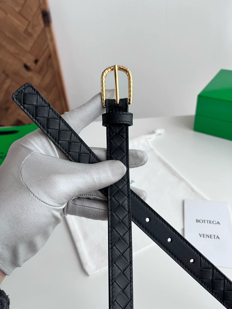 Bottega Veneta Women’s Woven Belt