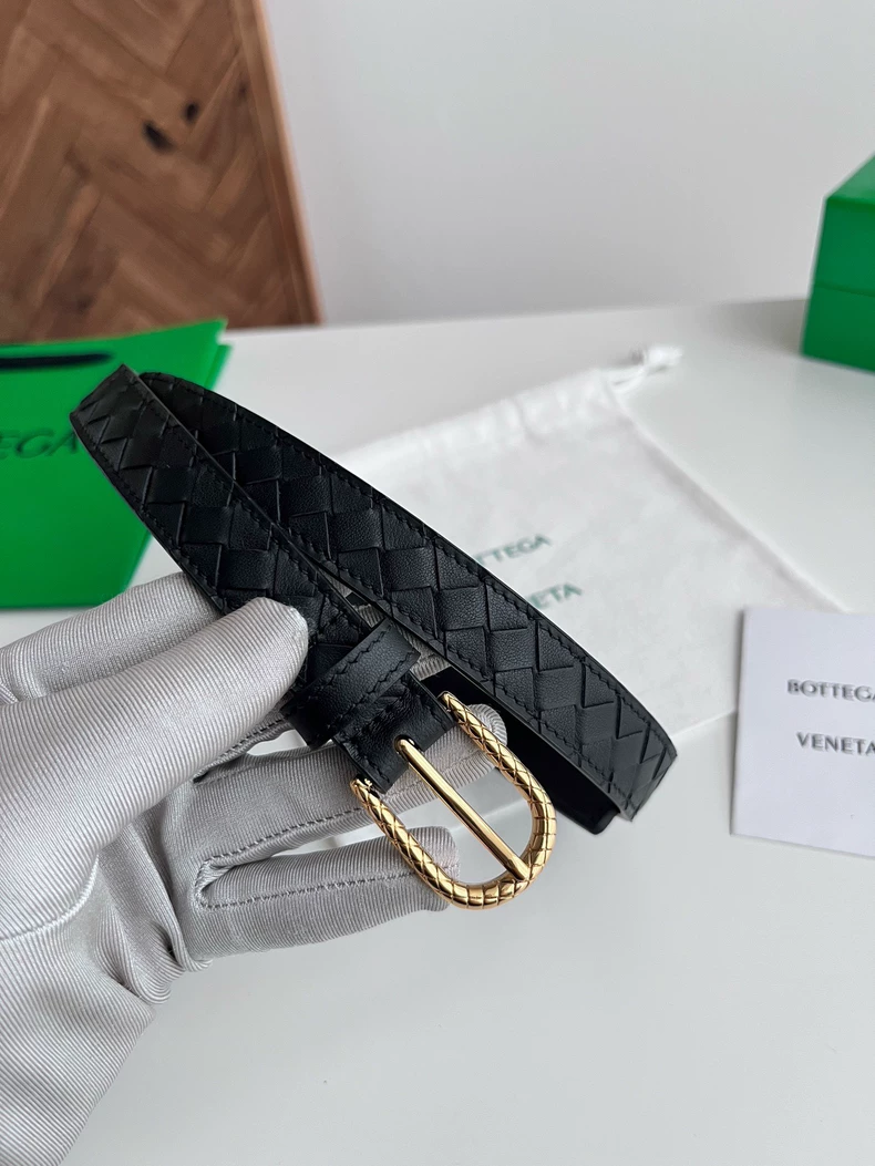 Bottega Veneta Women’s Woven Belt