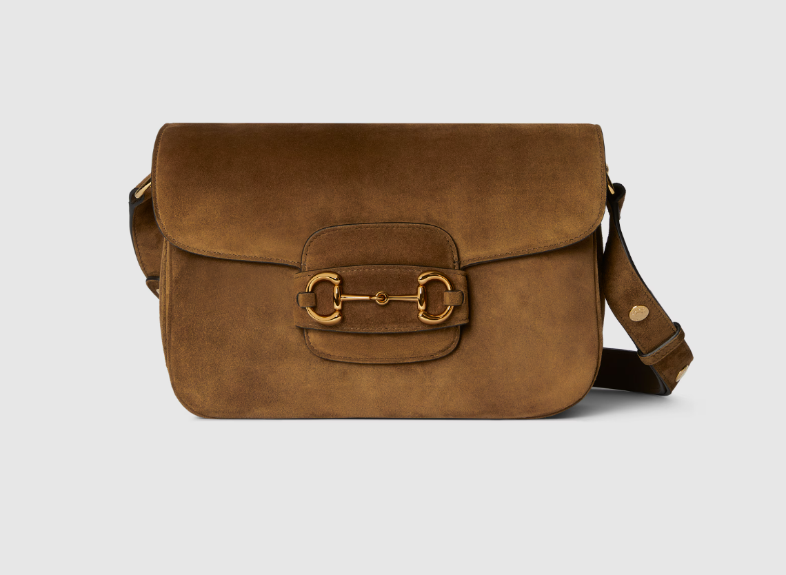 Gucci Horsebit 1955 Aura small shoulder bag