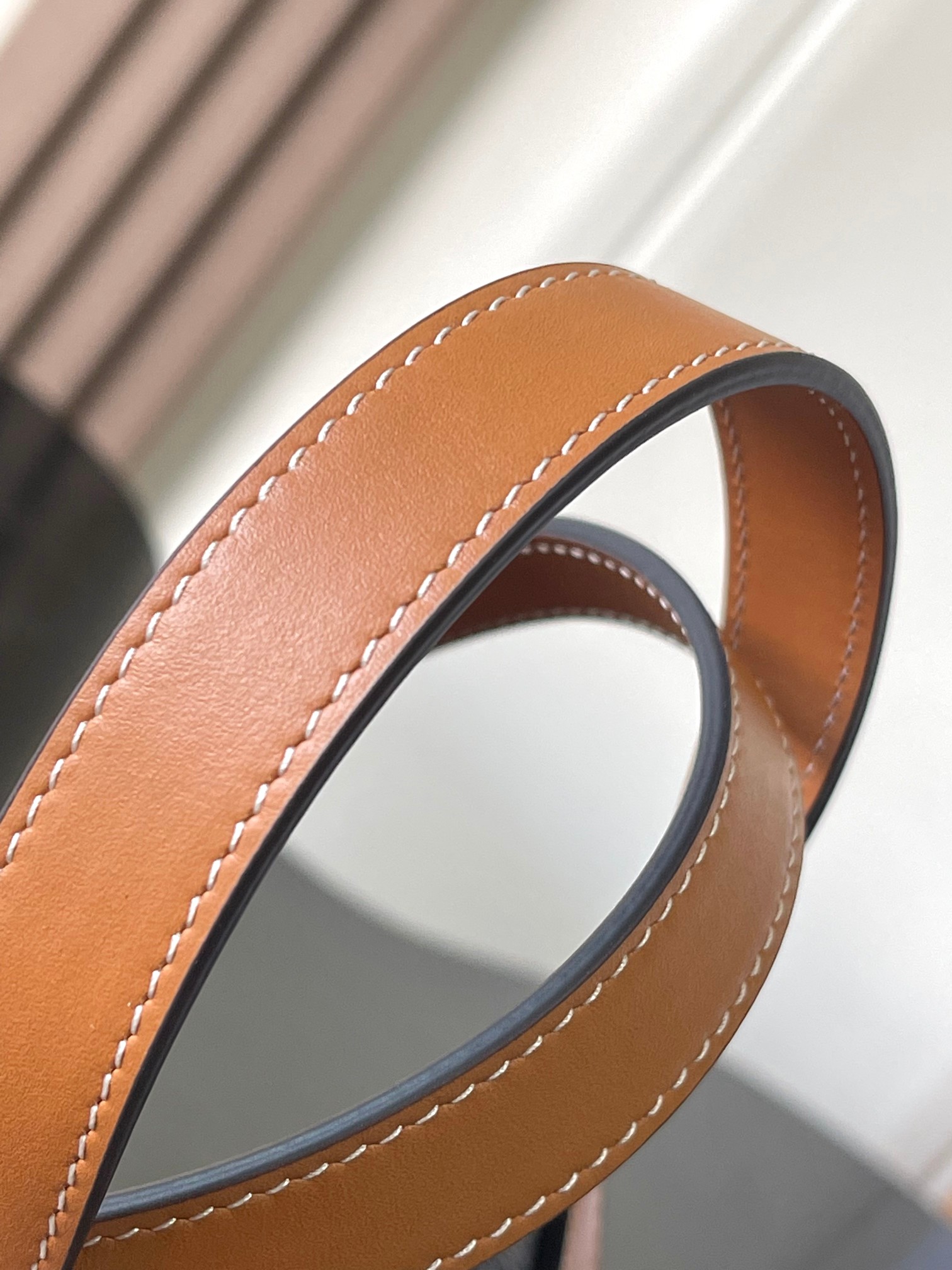 CELINE SMALL CUBE BAG IN Triomphe Canvas and NATURAL Calfskin