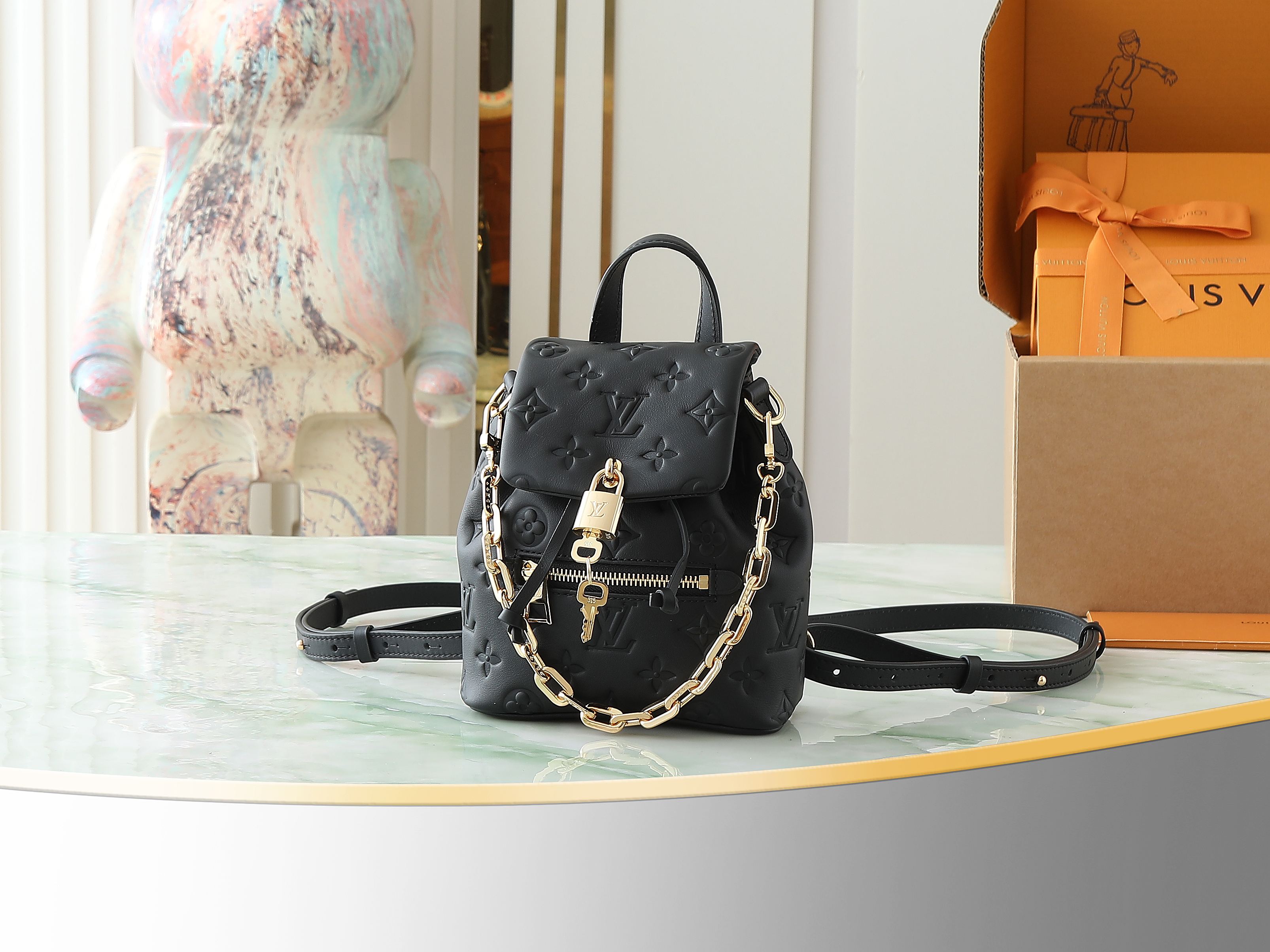 LOUIS VUITTON M13387 Coussin Backpack Mini