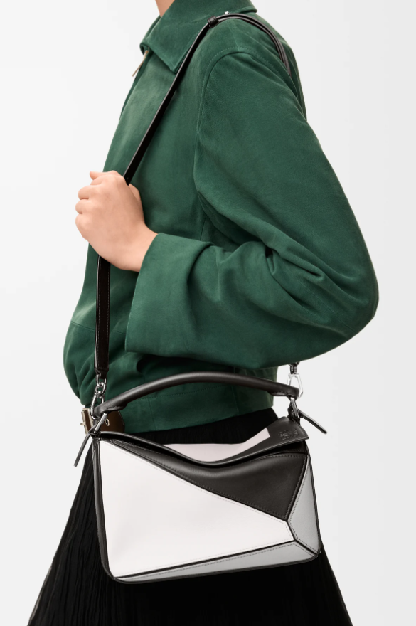 LOEWE x Albers Small Puzzle bag in nappa calfskin