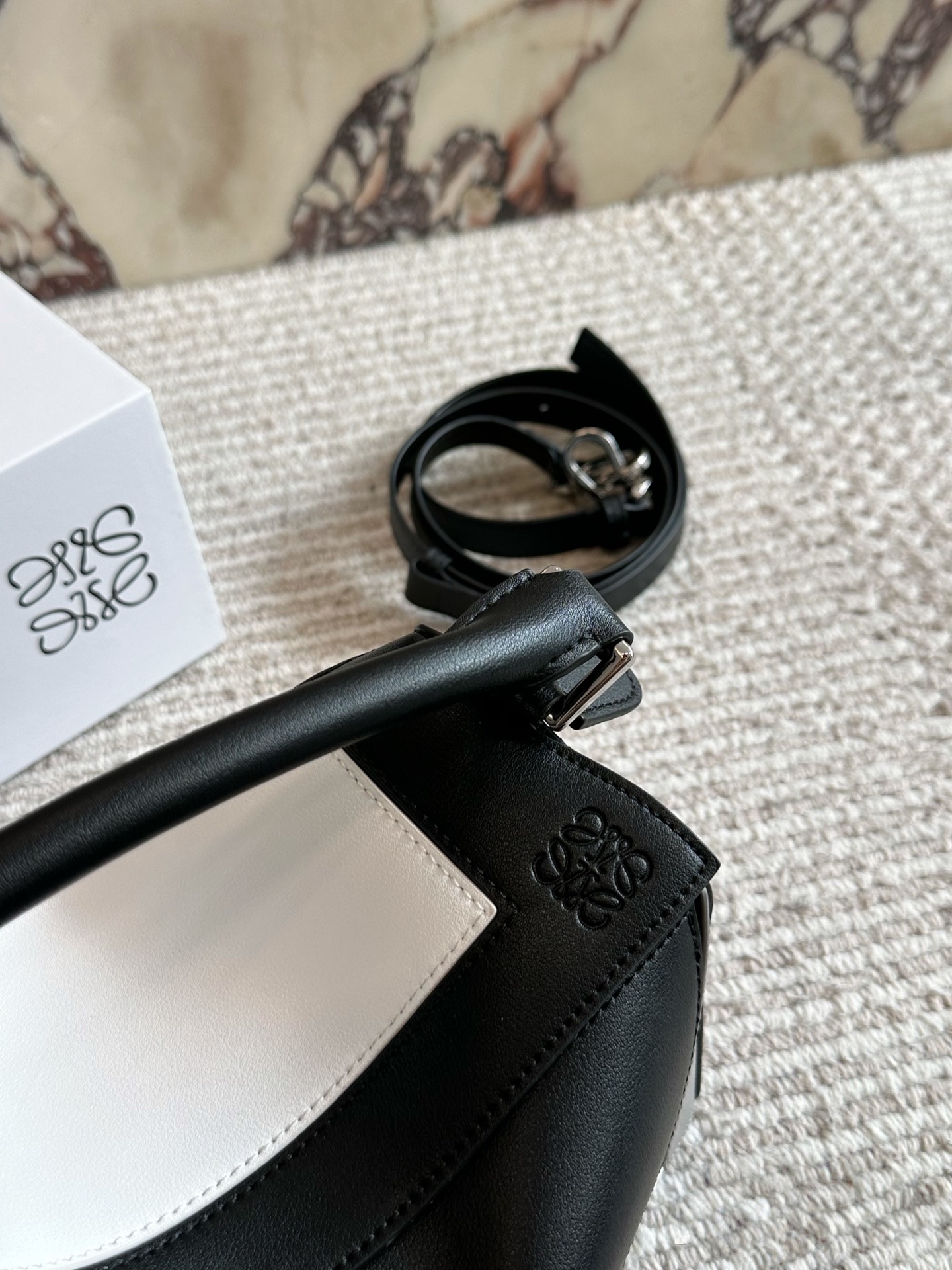 LOEWE x Albers Small Puzzle bag in nappa calfskin