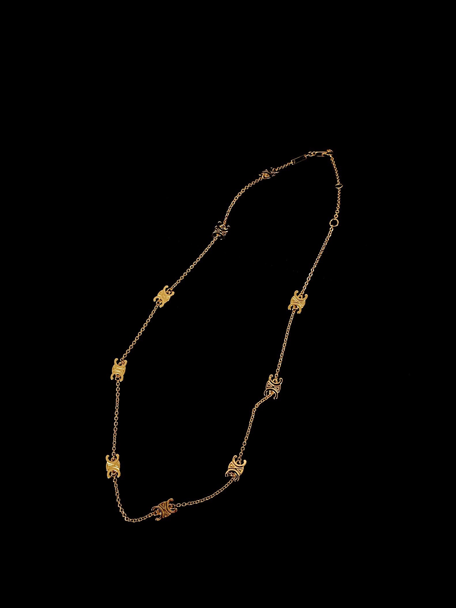 Celine TRIOMPHE Mini Choker Necklace