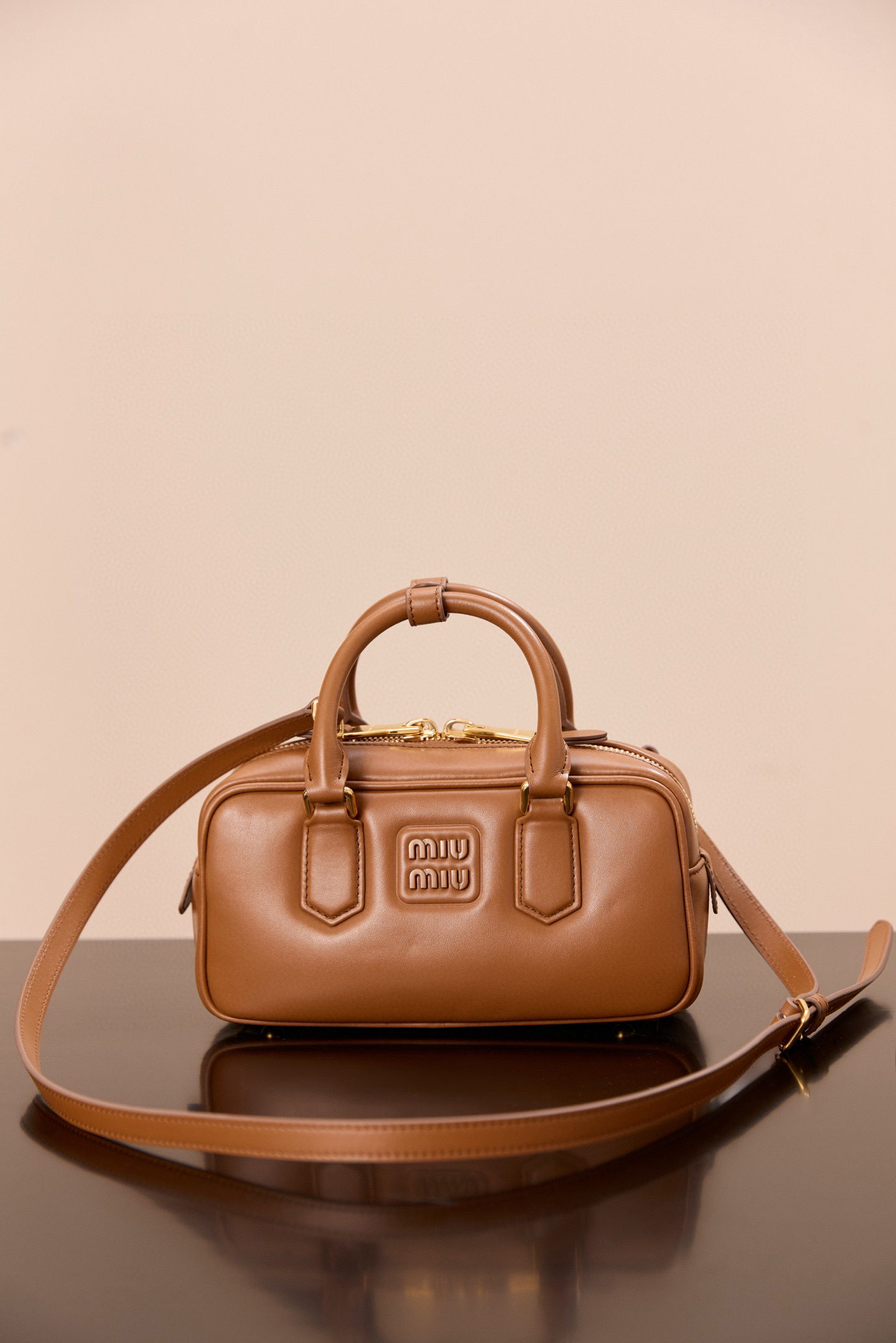 MiuMiu Arcadie leather bag