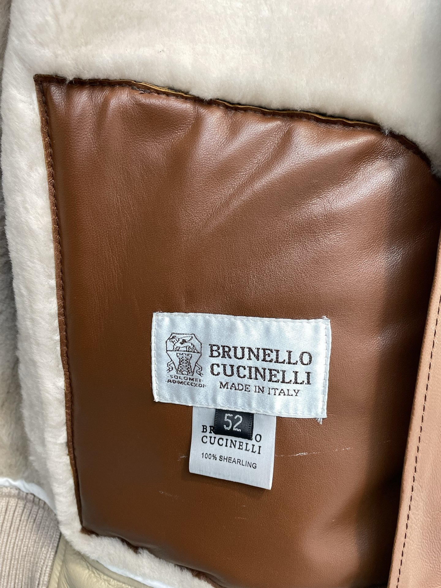 Brunello Cucinelli Leather Jacket