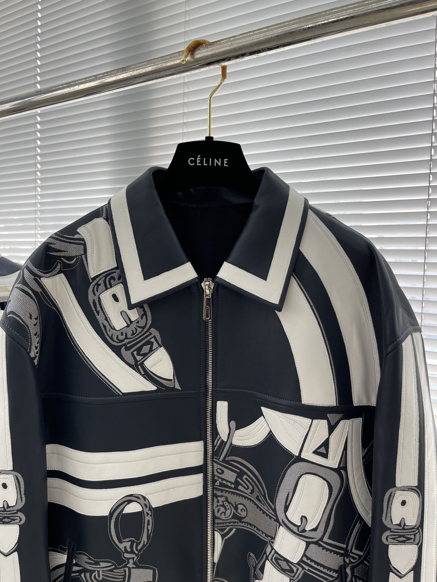Hermès New Men’s Leather Jacket