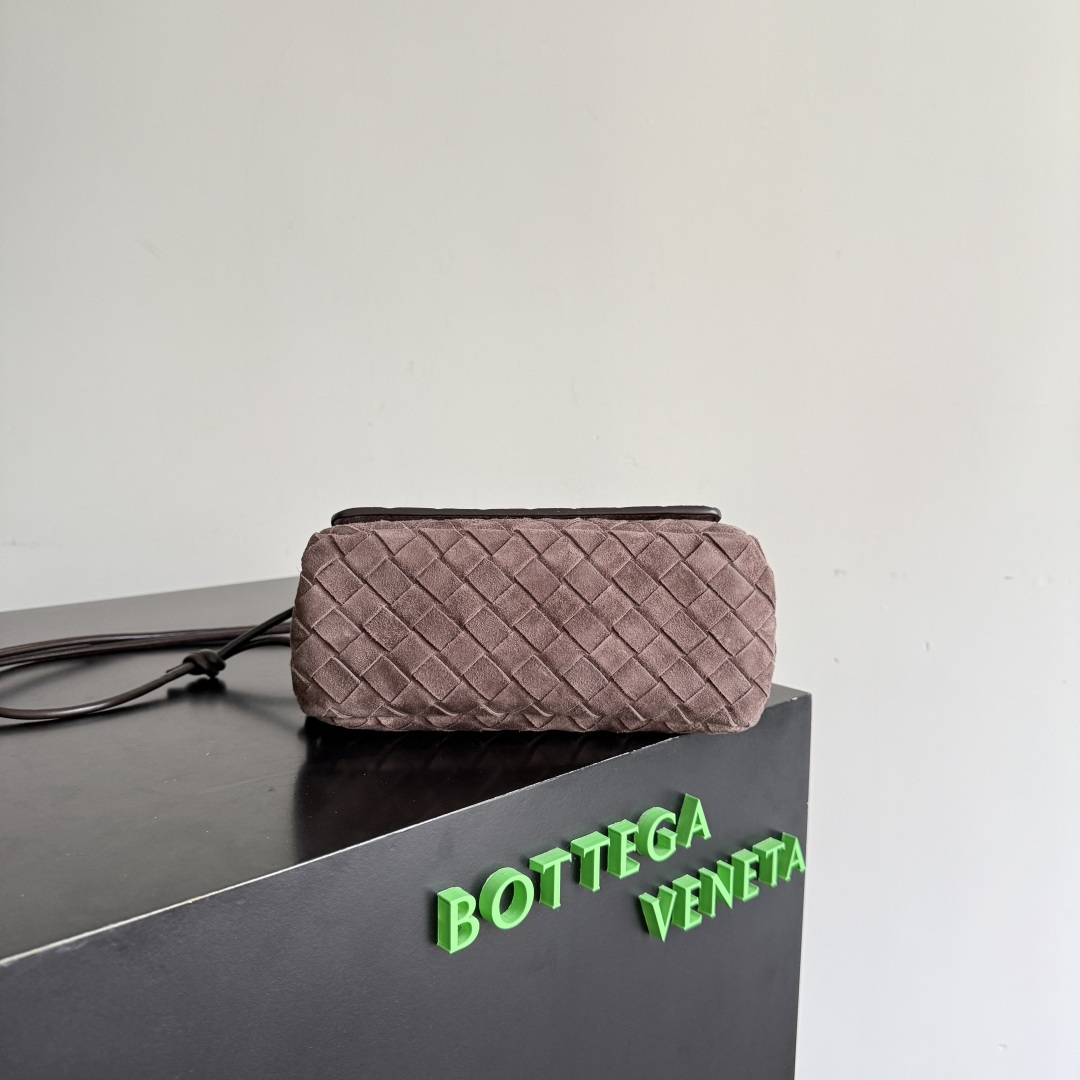 Bottega Veneta Smooth Suede Crossbody Bag
