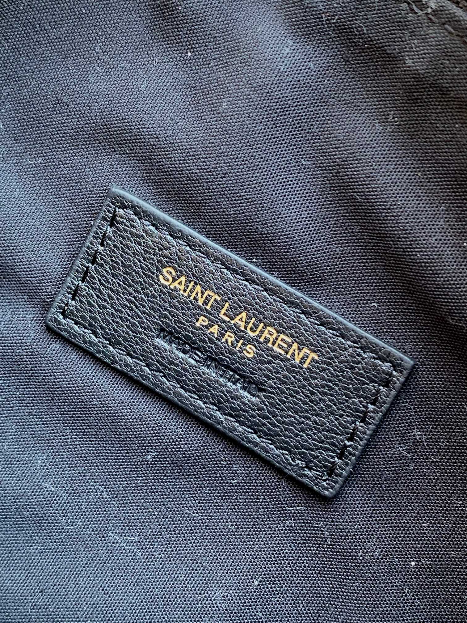 Saint Laurent AMALIA hobo in lambskin