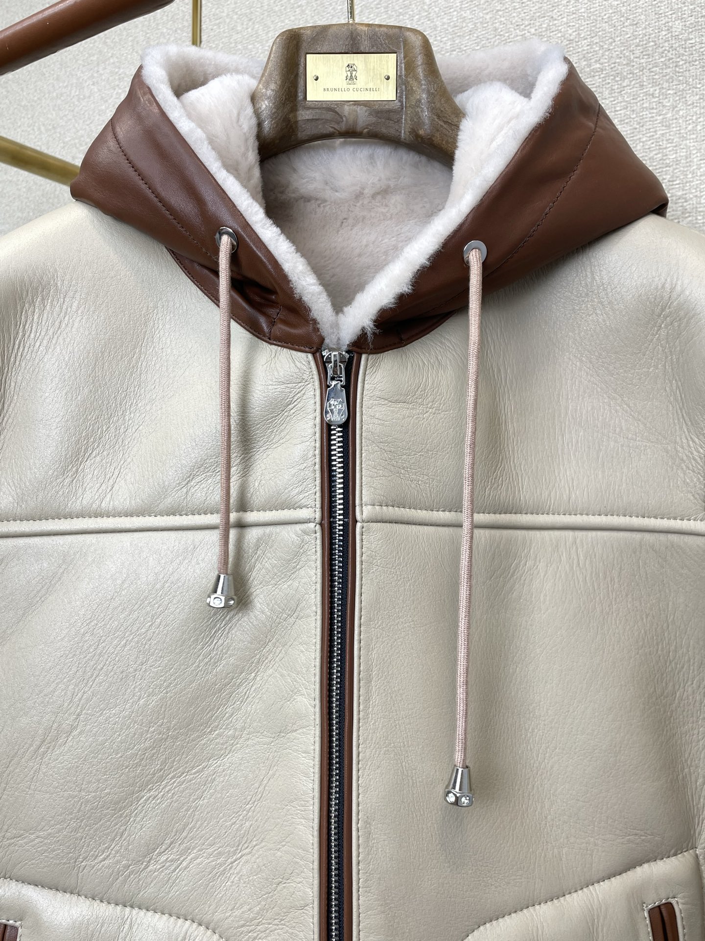 Brunello Cucinelli Leather Jacket