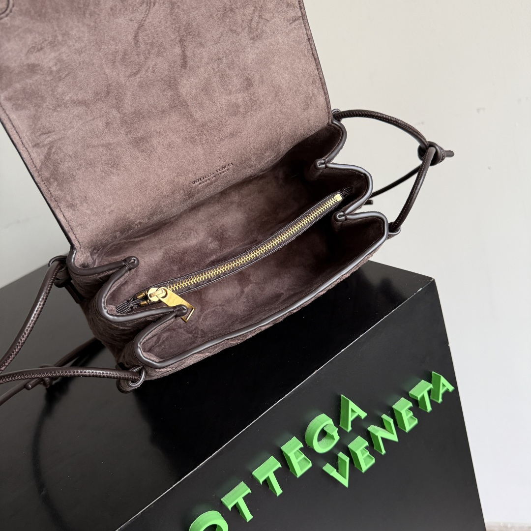 Bottega Veneta Smooth Suede Crossbody Bag