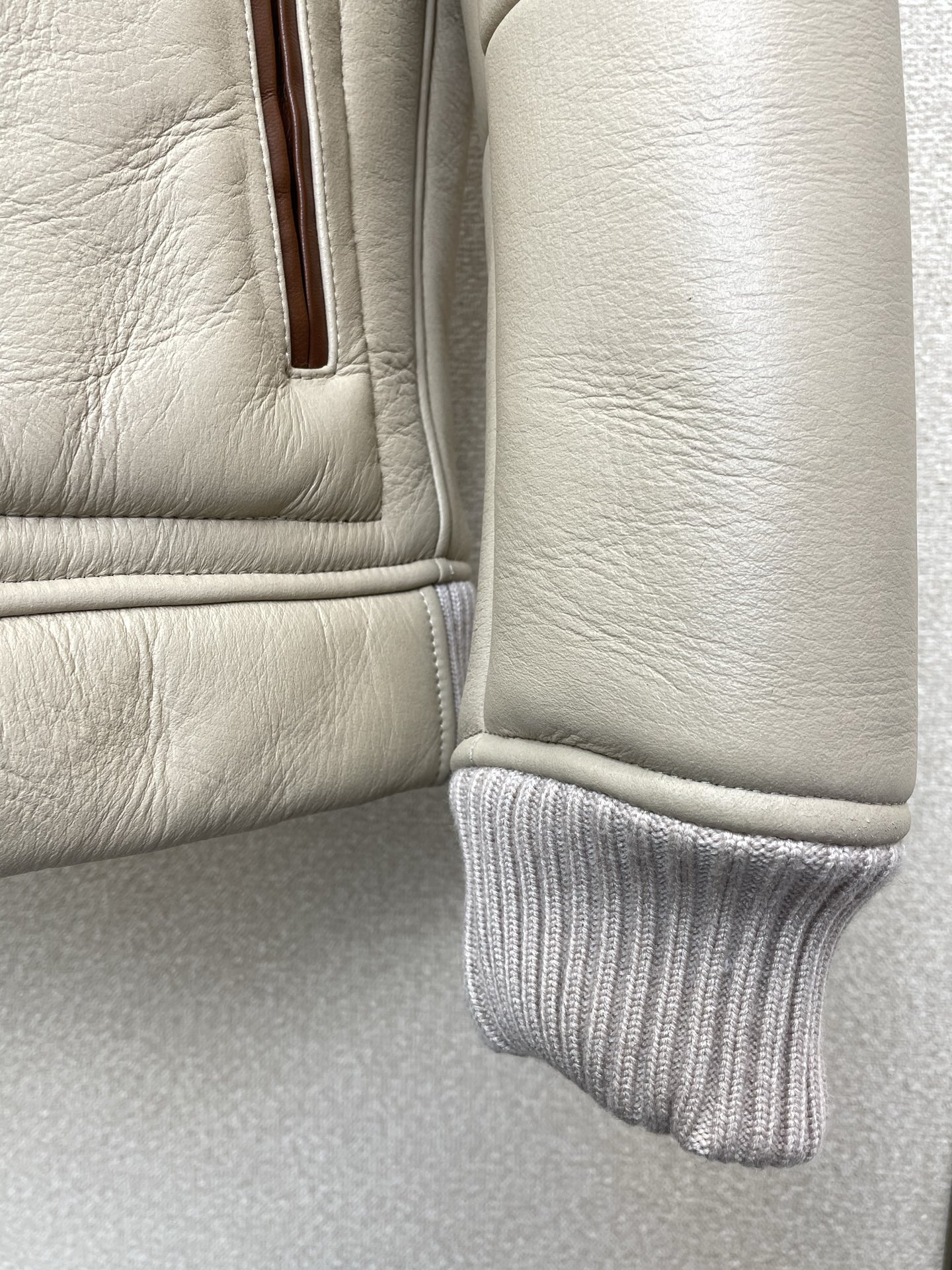 Brunello Cucinelli Leather Jacket