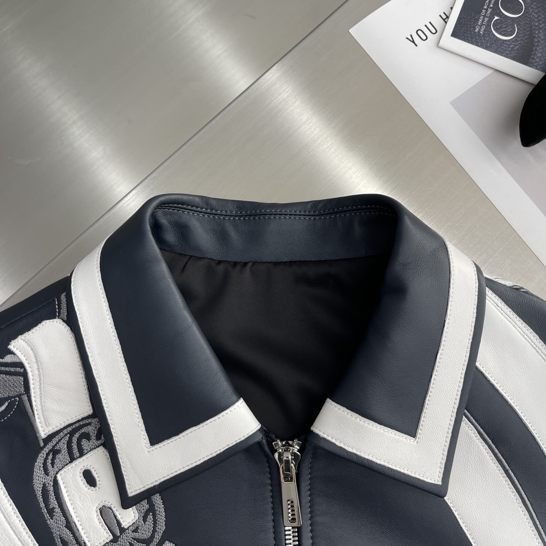 Hermès New Men’s Leather Jacket