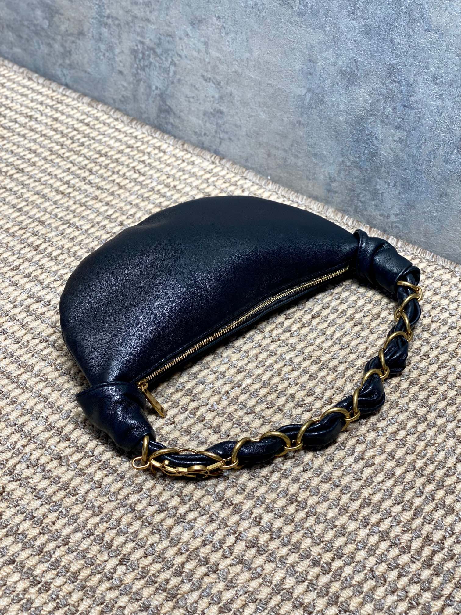 Saint Laurent AMALIA hobo in lambskin