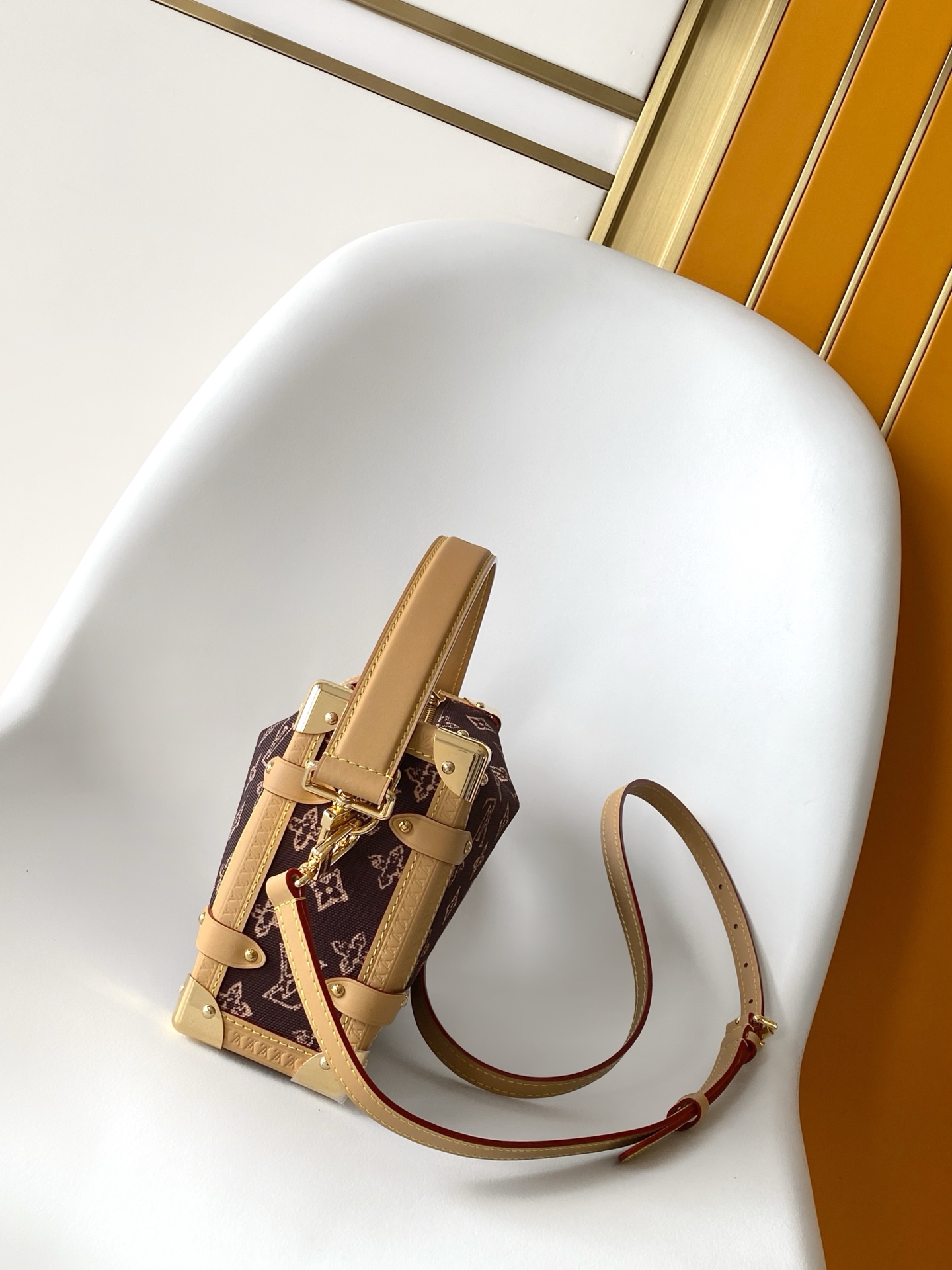 Louis Vuitton Side Trunk MM in the Monogram Origine canvas