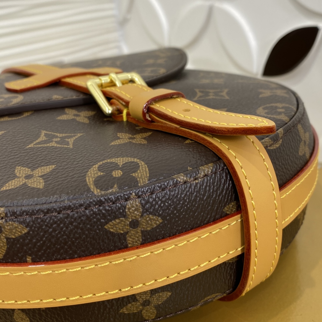 LOUIS VUITTON Monogram Saddle Bag M51233