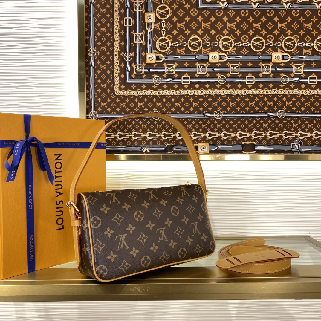 LOUIS VUITTON M60006 Monogram Shoulder Crossbody Bag