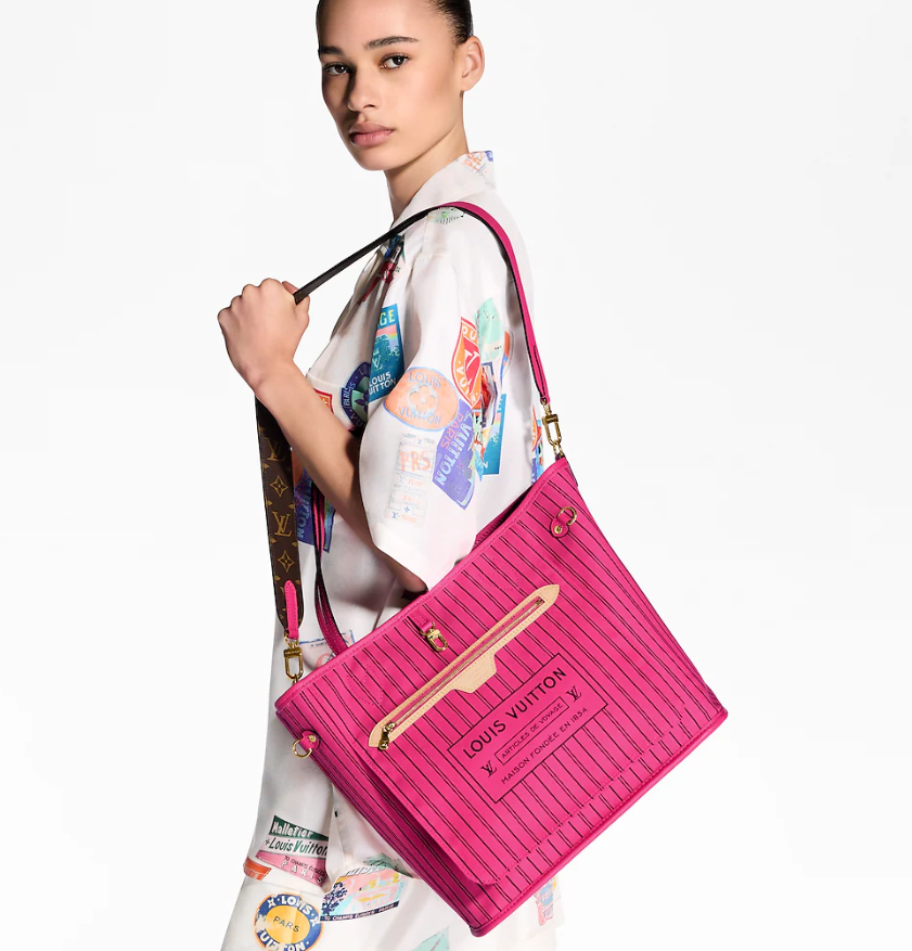 LOUIS VUITTON M12707 New Reversible Neverfull Bandoulière Inside Out MM