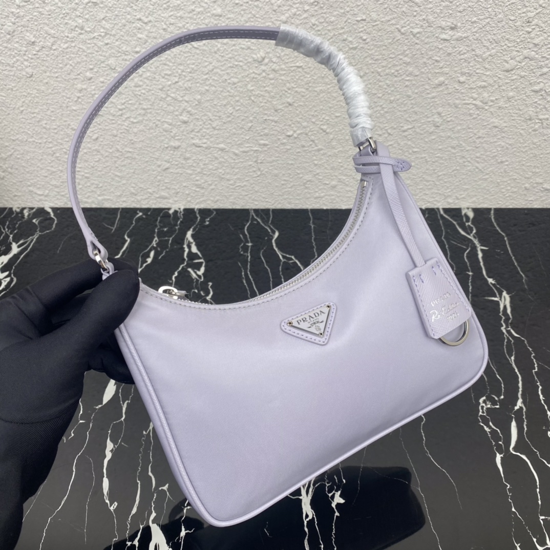 Prada Purple Hobo Bag