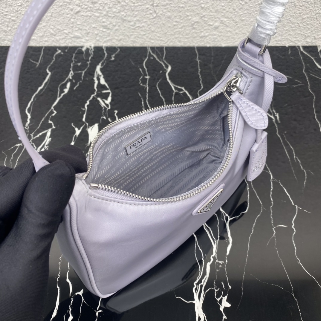 Prada Purple Hobo Bag