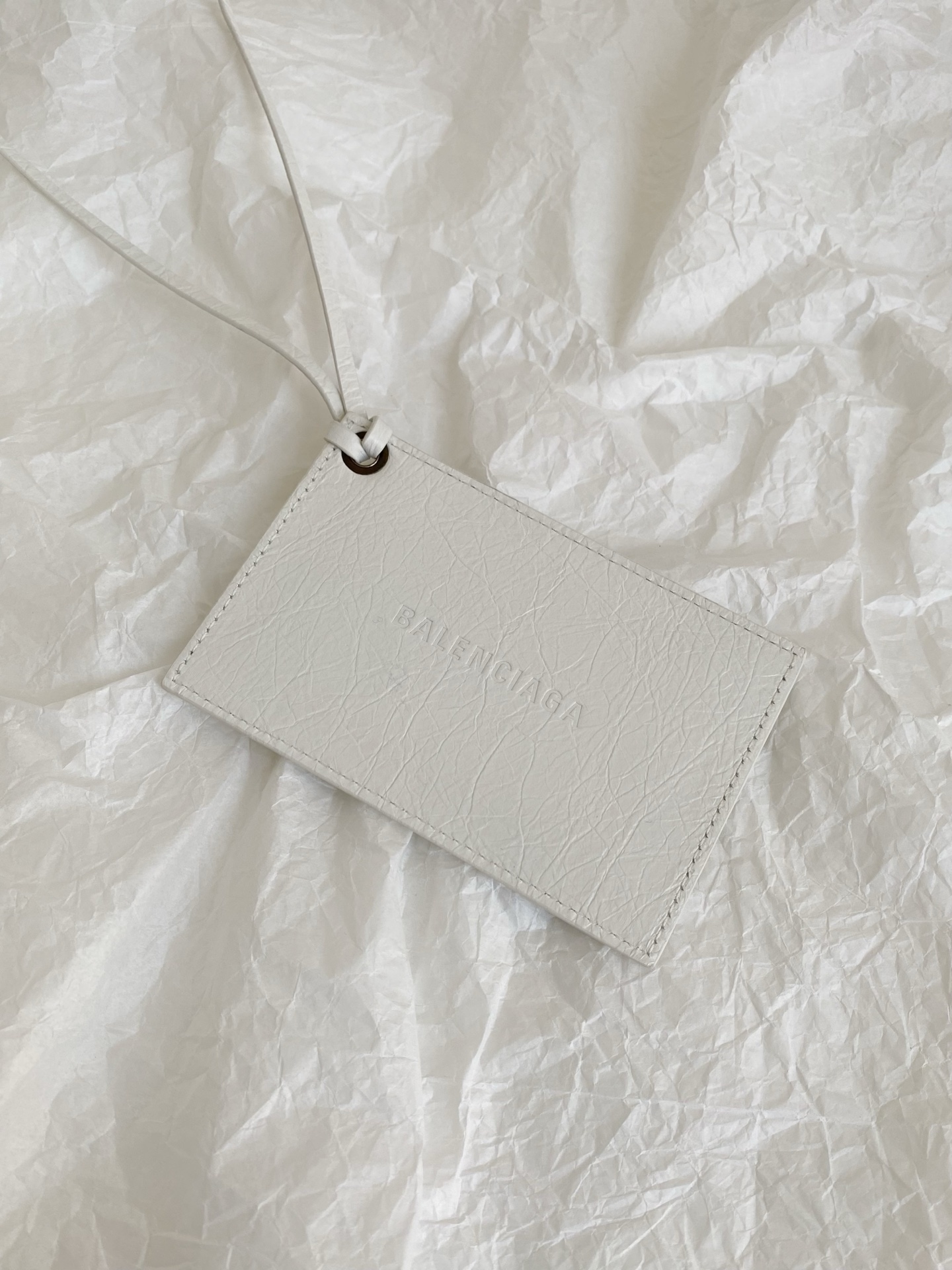 Balenciaga Le City Bag in Waxed White