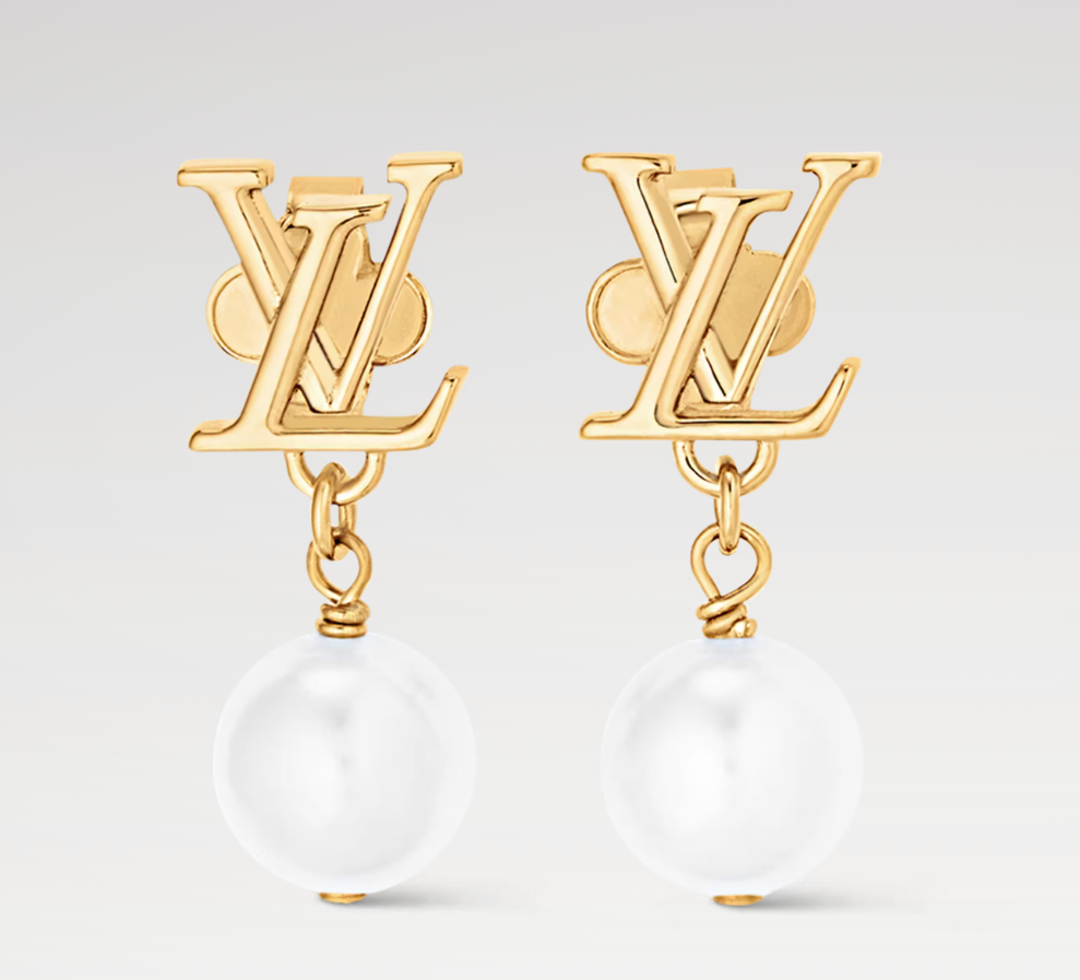 LOUIS VUITTON M01585 LV Iconic Louisa Earrings