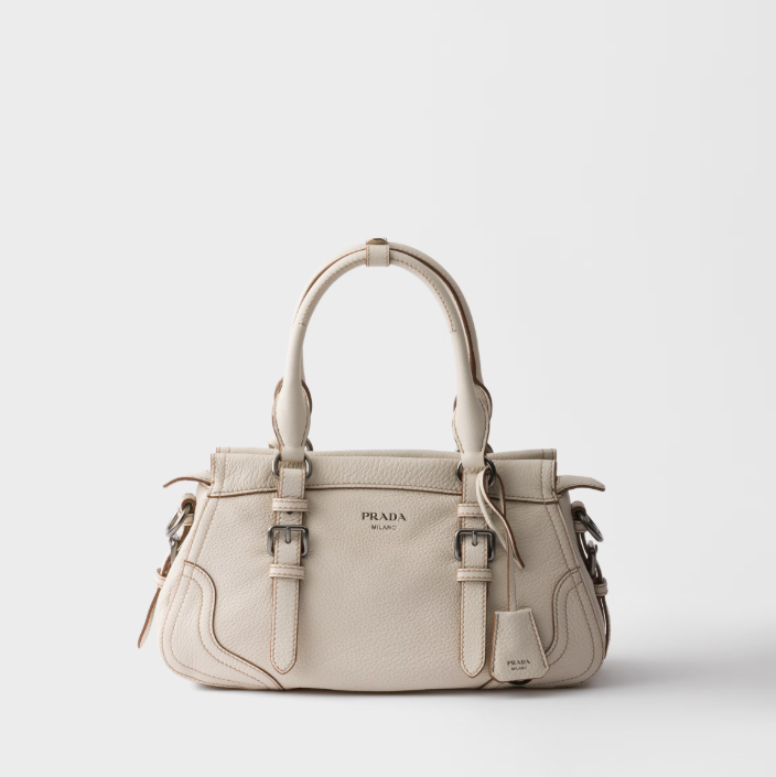 Prada Large leather tote bag