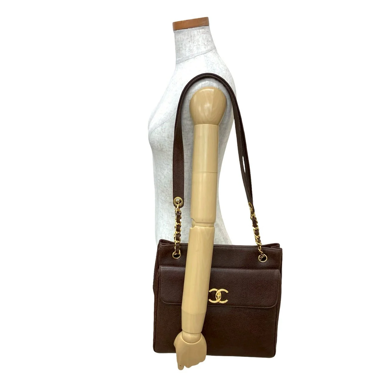 Chanel Vintage Shopping Tote