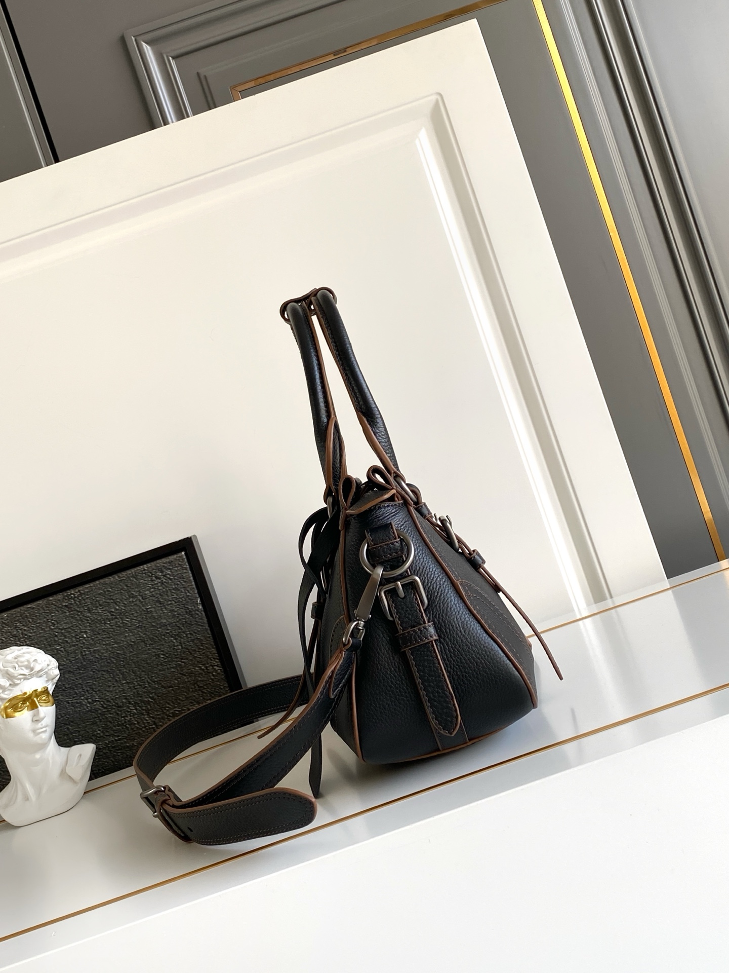 Prada Large leather tote bag