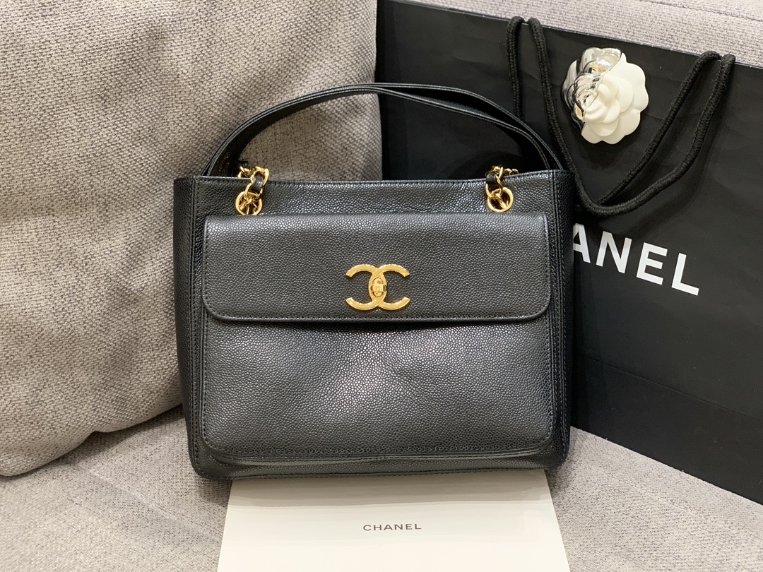 Chanel Vintage Shopping Tote
