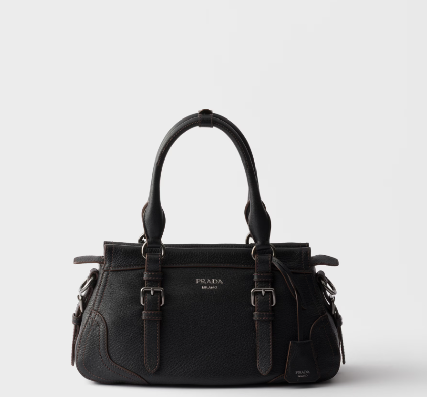 Prada Large leather tote bag