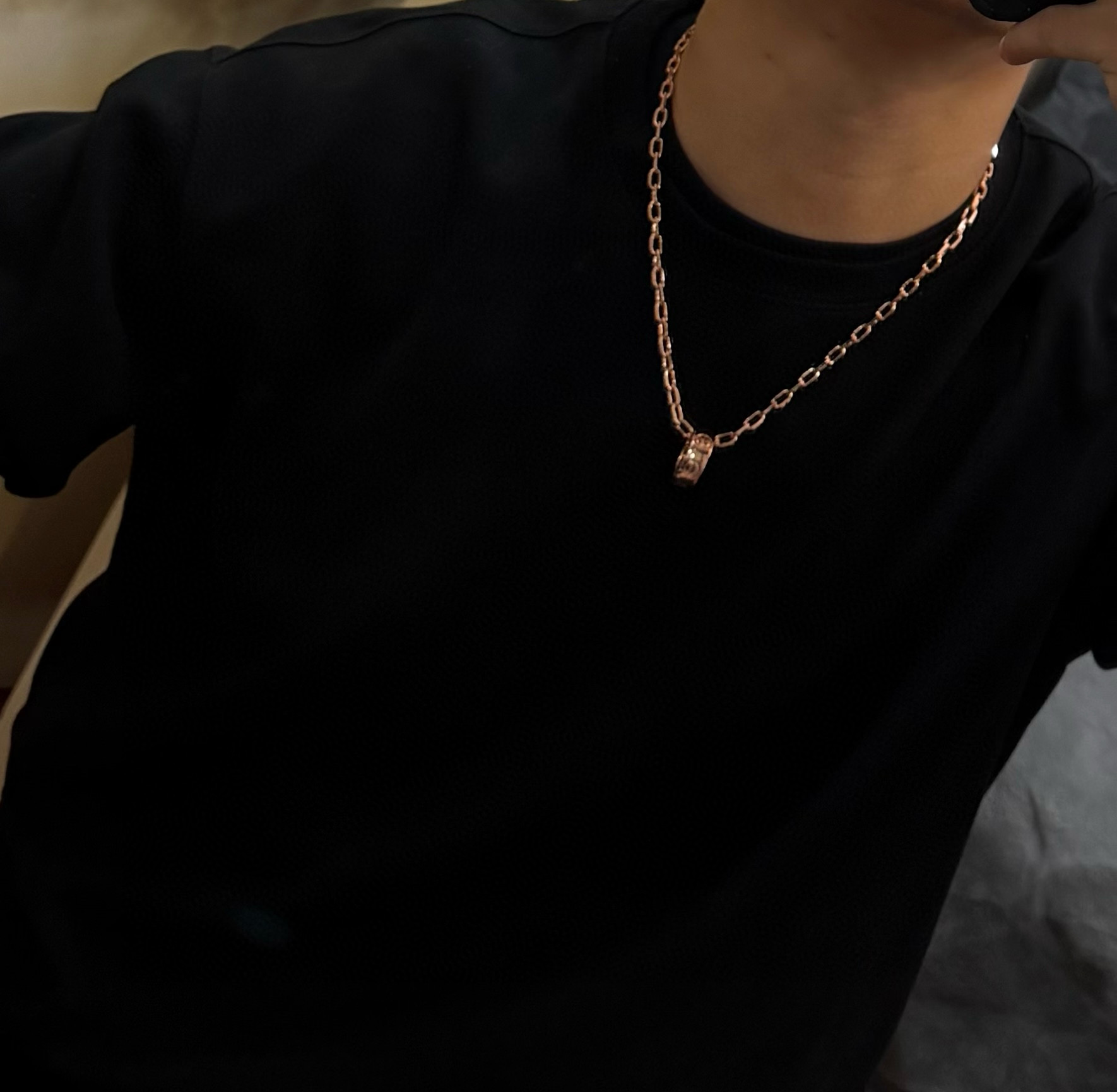 New Cartier Necklace with Diamonds, 