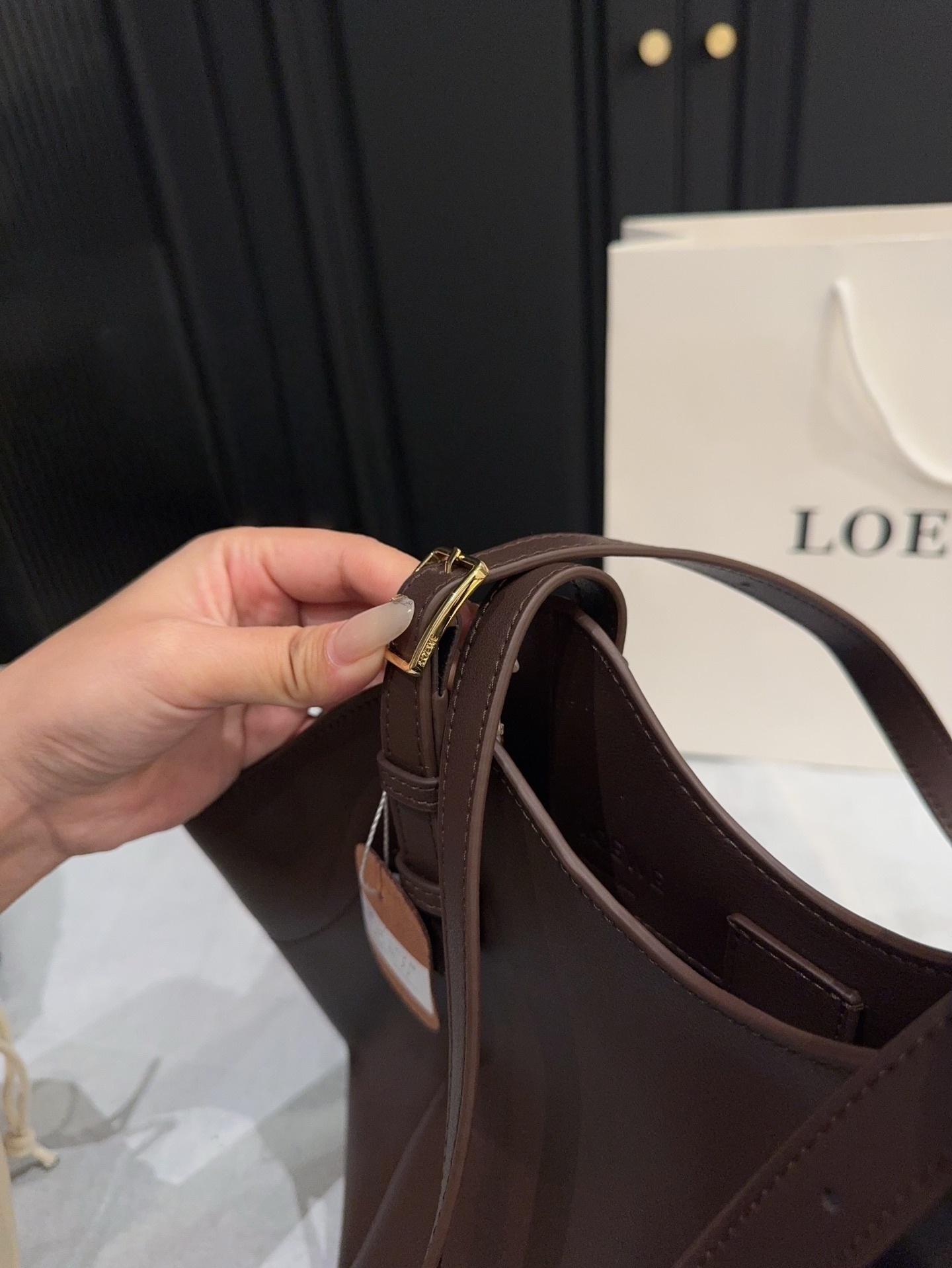 The LOEWE Hammock Flip Bag is HERE!