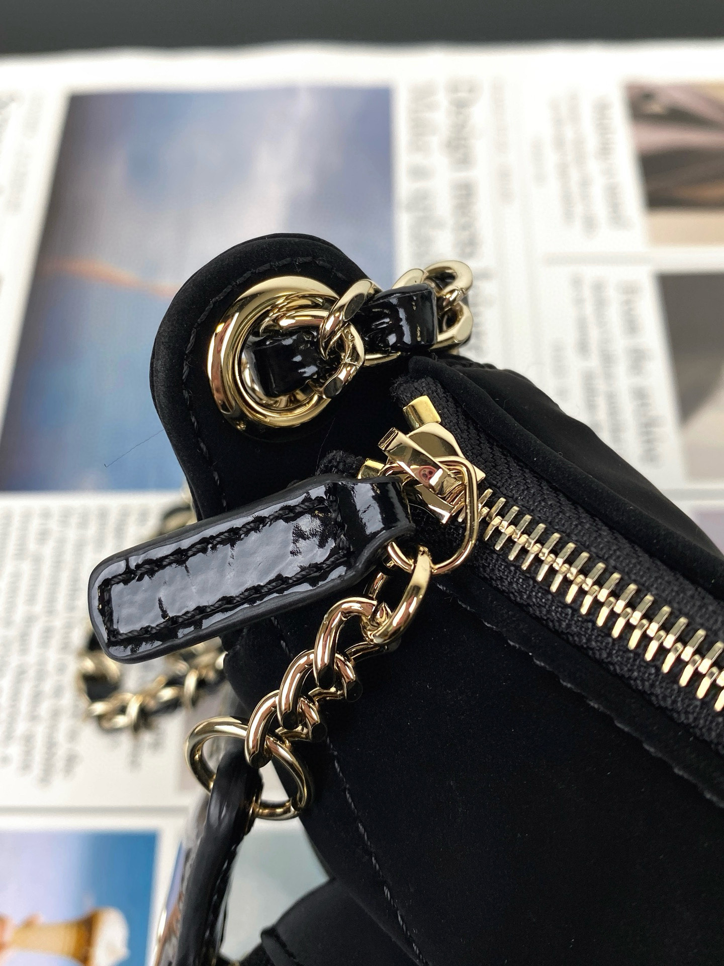 25N Ski Collection Five-Pointed Star Moon Bag / Crescent Bag Model/Article Reference: 66935m